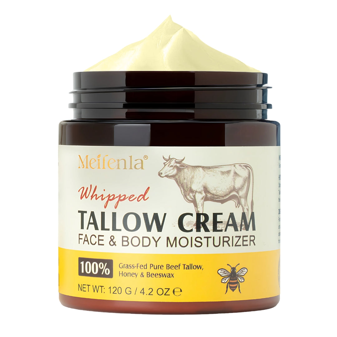 Beef Tallow, Honey, & Beeswax Moisturizer