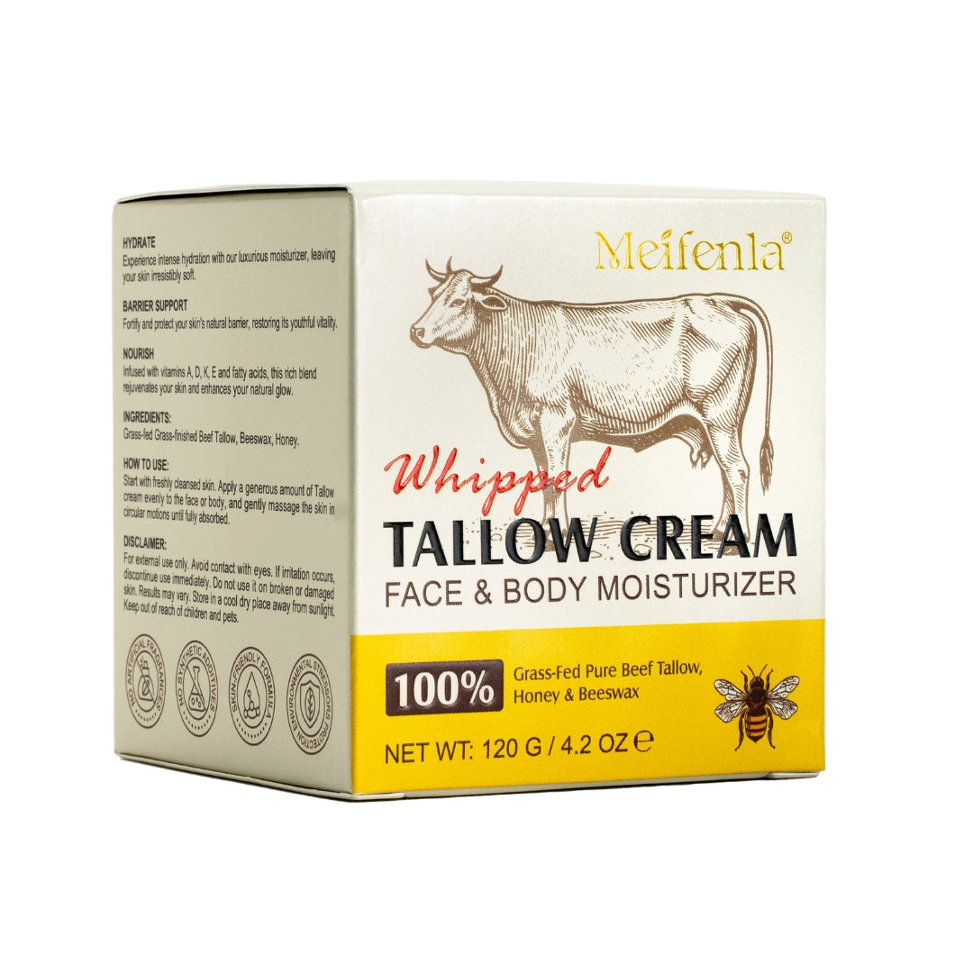 Beef Tallow, Honey, & Beeswax Moisturizer